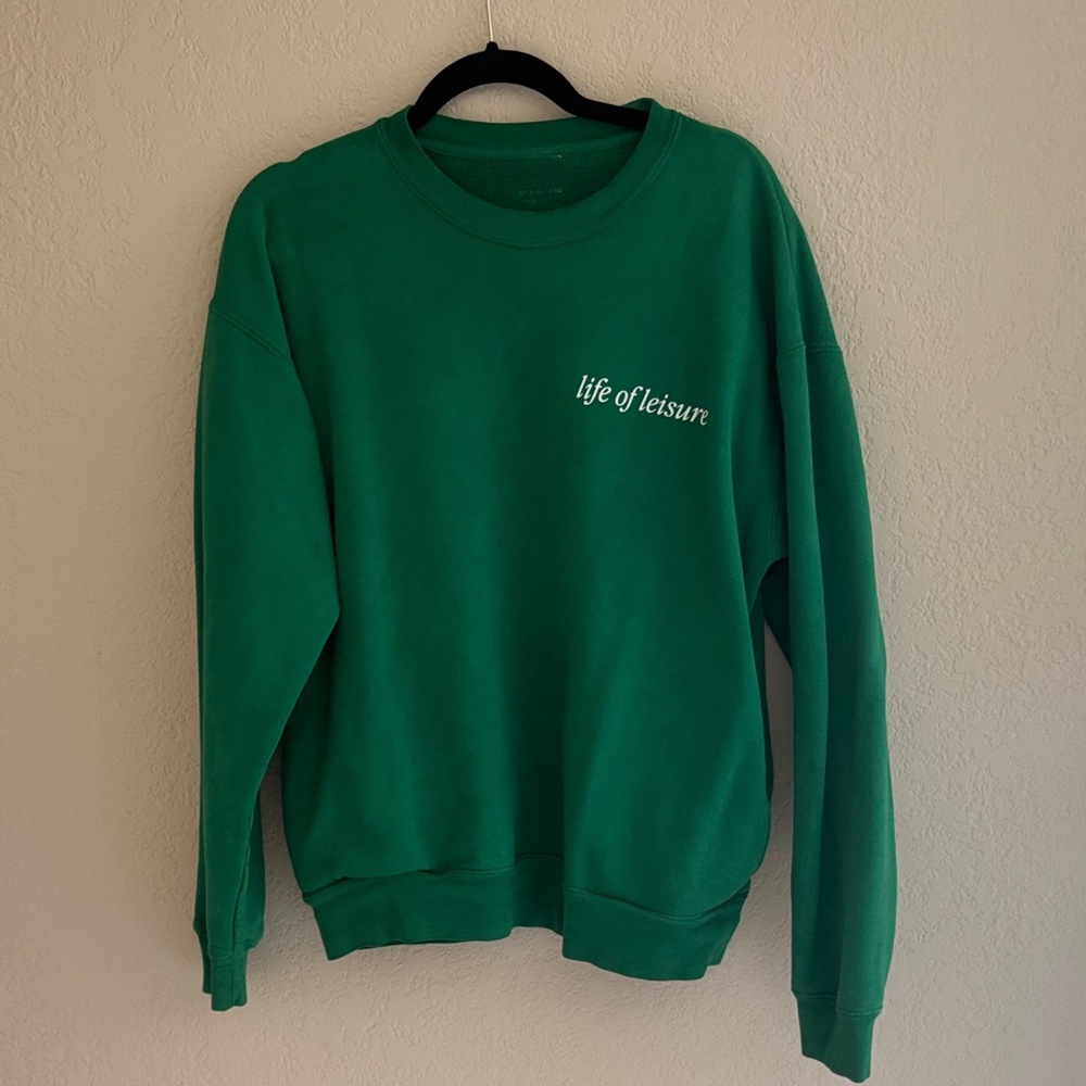 Vintage Green Crewneck Sweatshirt